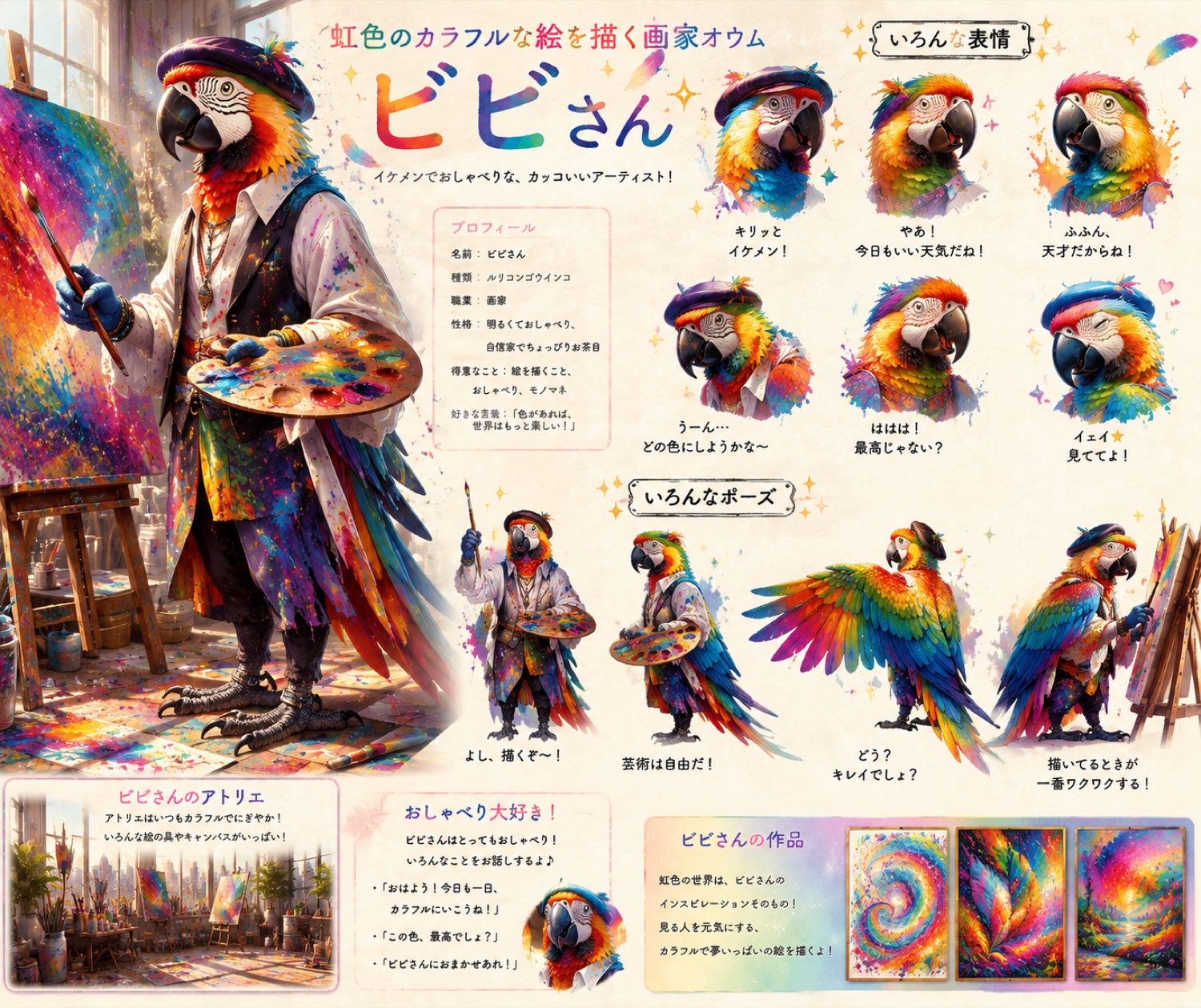 ビビさん 紹介シート